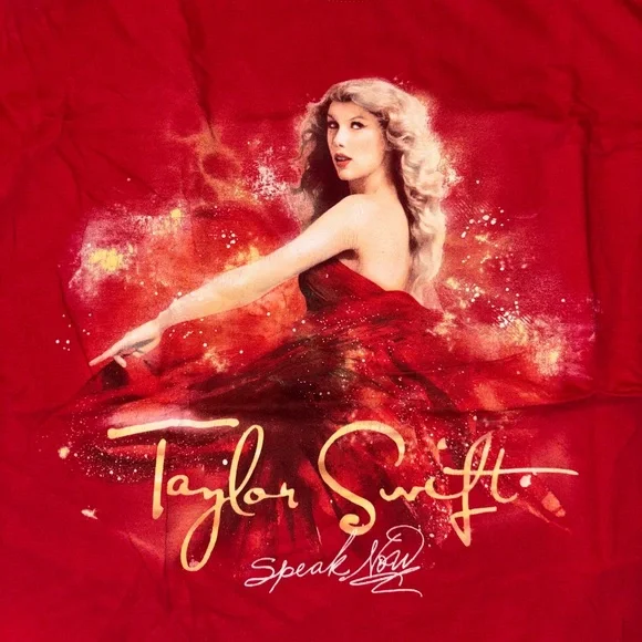 Taylor Swift’s “Speak Now” Tour Tee Size M - Picture 2 of 4